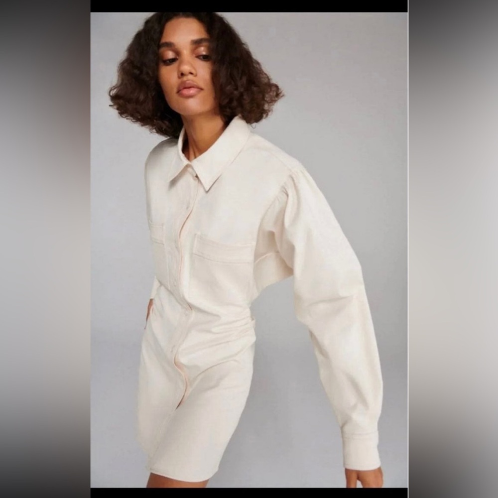 Zara cotton dress with pockets